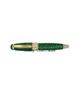 Anthony David Emerald Green Crystal Metal Ball Point Writing Pen - $41.19 CAD