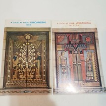 A Look at Your Unicameral NEBRASKA UNICAMERAL Books 1975-1976 &amp; 1985-1986 - $19.79