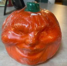 Vintage Pumpkin Jack-O’-Lantern Candle By Class Candles 1985 NoS Sealed - £15.87 GBP
