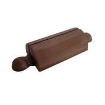 Rolling Pin Recipe Card Stand Business Card Holder - Brown - Made In USA... - £3.92 GBP