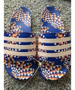 Adidas Women’s ADILETTE COMFORT SANDALS Slides Slip On Tropical Blue Siz... - $51.11 CAD