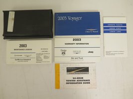 2003 Chrysler Voyager Owners Manual [Paperback] Chrysler - £38.52 GBP