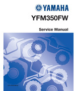 Yamaha Big Bear 350 4WD 1996 1997 B-grade Repair Service Manual LIT-1161... - £30.66 GBP