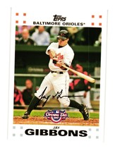 2007 Topps Opening Day #80 Jay Gibbons Baltimore Orioles - £1.25 GBP