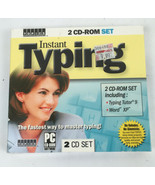 Instant Typing CD Rom 2 CD Set 2003 Topics Windows 95 or Better Typing 9... - $616.51 MXN