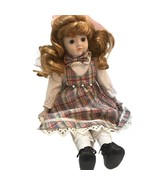 Porcelain Doll 16&quot; Musical Heritage from 1988 Named Hovita Collectible V... - $28.95