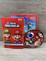 New Super Mario Bros. Wii (Wii, 2009) CIB Complete With Manual -Tested - £22.12 GBP