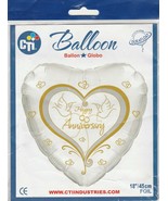CTI Happy Anniversary 18&quot; Foil Balloon  ~ ranjacuj - $188.82 MXN