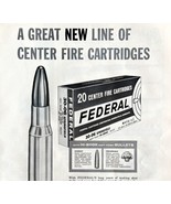 Federal 30-06 Cartridges Ammo Hi Shok 1964 Advertisement Hunting Firearm... - $29.99