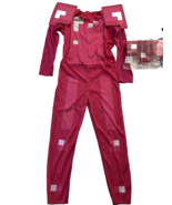 Minecraft Armor Kids Girls Pink Halloween Costume Jumpsuit M 7-8 - $10.87