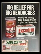 1984 Excedrin Extra Strength Analgesic Capsule Circular Coupon Advertise... - $18.95
