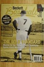 Beckett Baseball The Gold Standard Mickey Mantle Cover #260 Issue Novemb... - $9.89