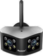 165° Ultra-Wide Angle, Ultra-Hd Dual Lens Cameras For Home Security, Two-Way - £61.28 GBP