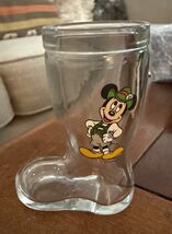 Collectible Mickey Mouse Disney Epcot German Boot Shot Glass Stein RARE - $5.93