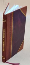 Catalogue of the Fly Club of Harvard University, 1836-1911. 1911 [Leather Bound] - £55.07 GBP
