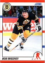 1990 Bob Sweeney Score #235 NHL Boston Bruins Hockey Card - £3.97 GBP