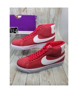 Nike Zoom Blazer SB Mid University Red Size 7.5 - $100.07 CAD