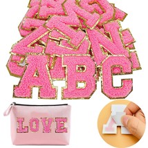 Chenille Letter Patches Self Adhesive Letters ,Iron On Letters For Cloth... - £21.92 GBP