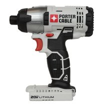 Porter Cable 20v Max Lithium Ion 1/4&quot; Hex Impact Driver (PCC641 Bare Tool) - $97.32