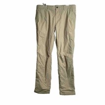 Eddie Bauer Voyager Flex Fleece-Lined Legend Wash Khaki Chino Pants Men&#39;... - £50.40 GBP