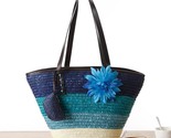 D woven straw bag summer 2022 new leisure large capacity women casual tote holiday thumb155 crop