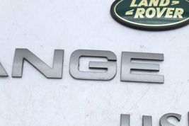 03-12 LAND ROVER RANGE ROVER HSE REAR LIFTGATE EMBLEM BADGE LOGO E3974 image 4