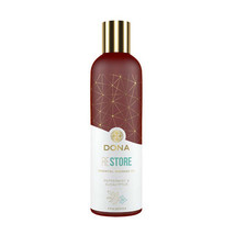 DONA Essential Massage Oil - RESTORE (Peppermint &amp; Eucalyptus) 4 fl oz - £18.34 GBP