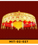 Buddhist Hindu Chatra Parosol Umbrella over Divine Royalty, #02027, many... - £768.94 GBP+