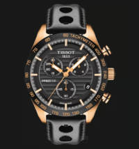 Tissot Prs 516 Chronograph Black Carbon Dial Men&#39;s Watch T100.417.36.051.00 - £232.78 GBP