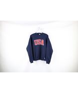 NOS Vintage 90s Russell Athletic Boys Large Spell Out USA Crewneck Sweat... - $719.71 MXN