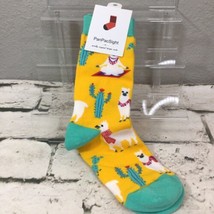 Panpacsight Sox Socks New Womens Llamas and Cactus  - $11.88
