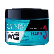 Gatsby Water Gloss Hard, Hair Gel, Blue, 300gm / 10.58 oz (Pack of 1) - £15.38 GBP