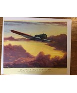 Vintage 1958 Charles H Hubbell Airplane Print Thompson Products BOEING M... - £23.65 GBP