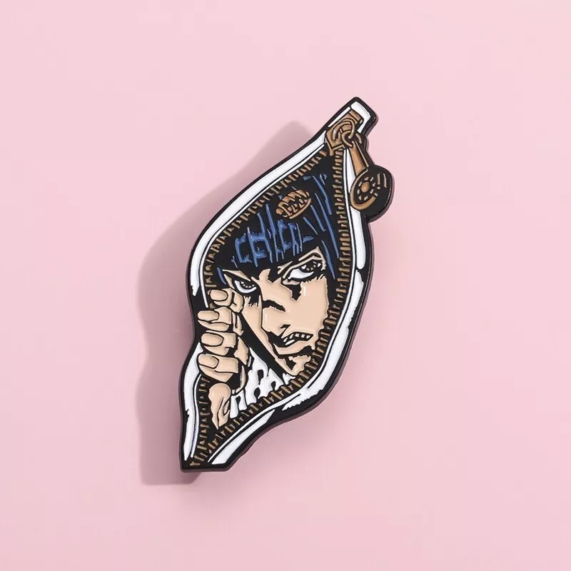Bruno Bucciarati - JoJo&#39;s Bizarre Adventure Brooch Metal Anime Pin Badge - $357.46 MXN