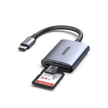 UGREEN USB C SD Card Reader, 2-in-1 Micro SD Card Reader, Memory Card Reader for - £23.96 GBP