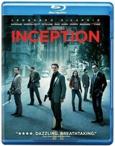 Inception Blu-ray Sci-fi Psycho Thriller Movie DiCaprio Hardy Caine Cotillard - £5.34 GBP