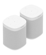 Sonos One Gen 2 Two Room Set Voice Controlled Smart Speaker White - £462.14 GBP