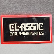 Classic Car Miniature Metal Nameplate Dodge-Chrysler 8 Designs of Vintag... - $12.49