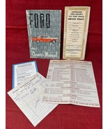 1957 Ford Owners Manual &amp; Service Policy Documents OEM VTG Bundle - $49.45