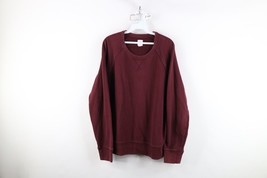 Vintage Y2K Gap Womens Large Faded Blank French Terry Crewneck Sweatshirt - $559.52 MXN