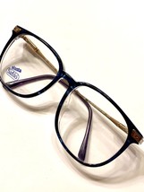 Large Safilo Team 488 Blue Marble designer Eyeglasses Made In Italy - £46.71 GBP