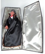 Vintage 1990 Funny Toys Dracula Vampire in Coffin w/ Flashing Eyes &amp; Sou... - £18.05 GBP