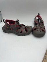 Keen Women&#39;s Sandals Size 6 Slate Gray And Pink Used - £21.31 GBP