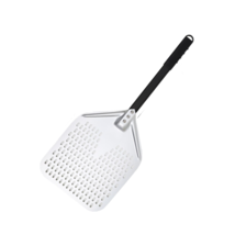 Anygleam Pizza Shovel 28cm X 69cm Silver for Perforated Peel with Metal ... - $81.50