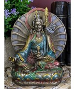 Tibet Buddhism Meditating Buddha Amitabha Guru Rinpoche Padmasambhava St... - $714.13 MXN