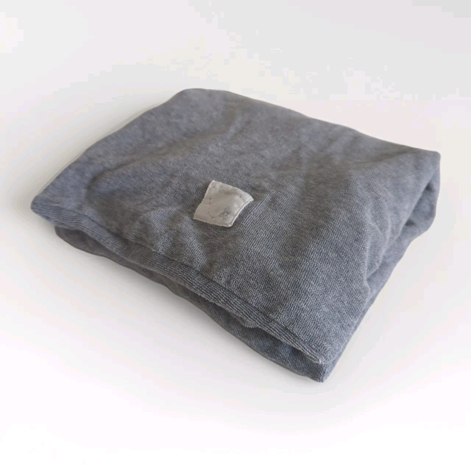 BURT’S BEES BABY Gray Changing Pad Cover 100% Organic Cotton Terry Cloth - $5.99