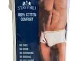 JcPenny Men’s Stafford Mid-Rise Briefs Size XL 3 Pack Underwear New - $42.75