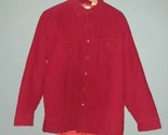 Vintage Corduroy Cord Red Jacket Size XLarge Windbreaker Brand 70s 80s L... - $25.00