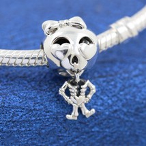 2020 - 20th Anniversary Release 925 Sterling Silver Skeleton Girl Charm  - £13.39 GBP