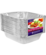Aluminum Pans Half Size, 9X13, Extra Heavy Duty Disposable Foil Pans for... - $851.69 MXN